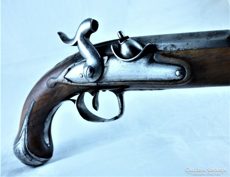 Gorgeous front-loading pistol, approx. 1760!