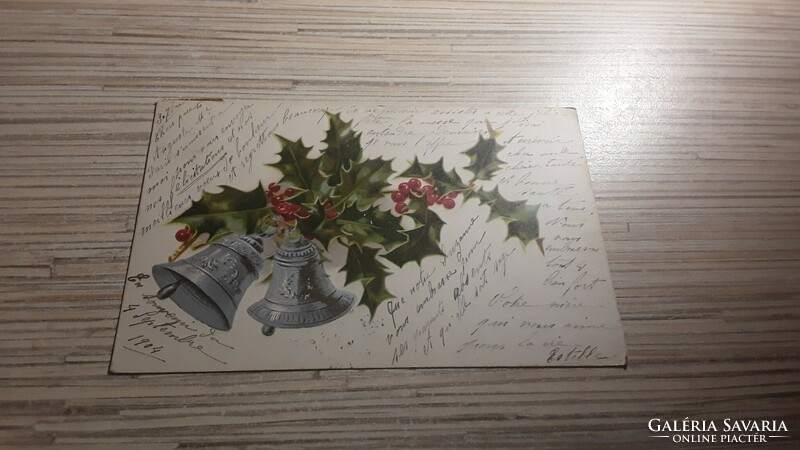 Antique greeting postcard.