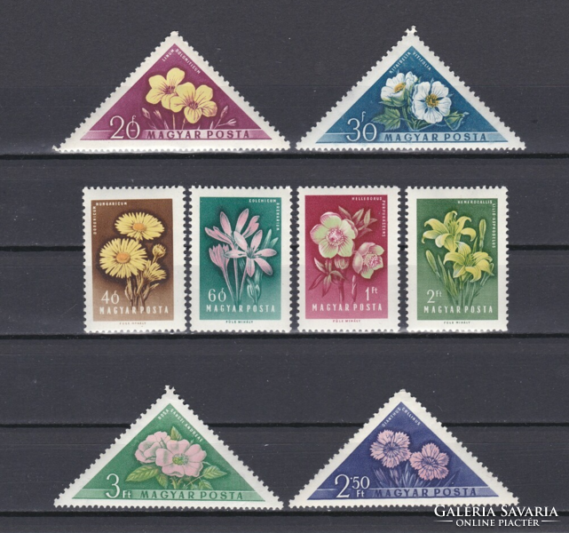 1958. Flower (iii) ** stamp line