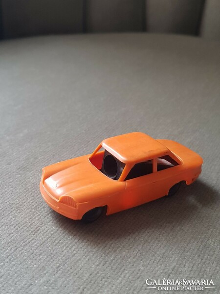 Retro small car matchbox with sharpener inside