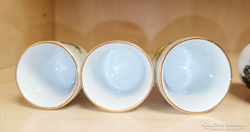 Lowland porcelain brandy set