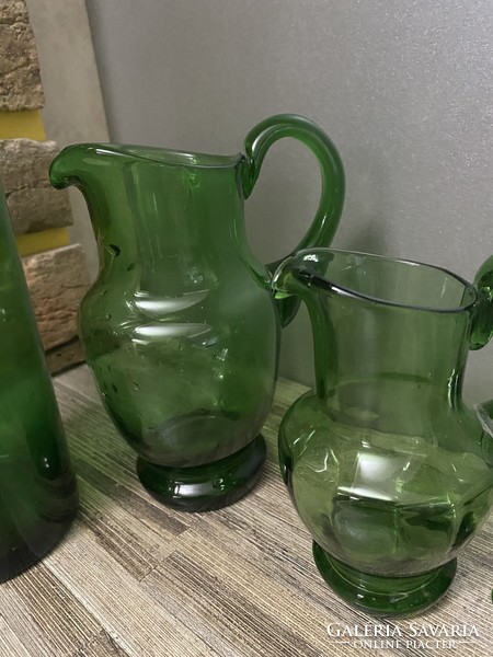 Retro green drink set