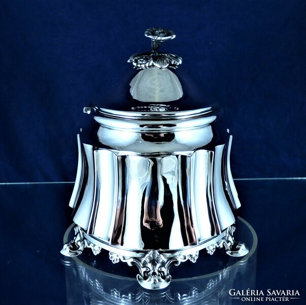 Dazzling, antique silver bonbonier, Sweden, Gothenburg, 1915!!!