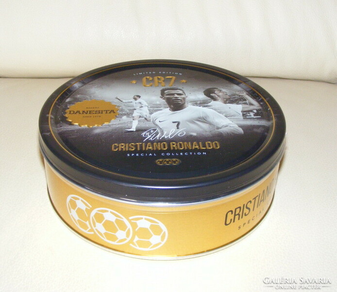 Cristiano Ronaldo metal box, gift box