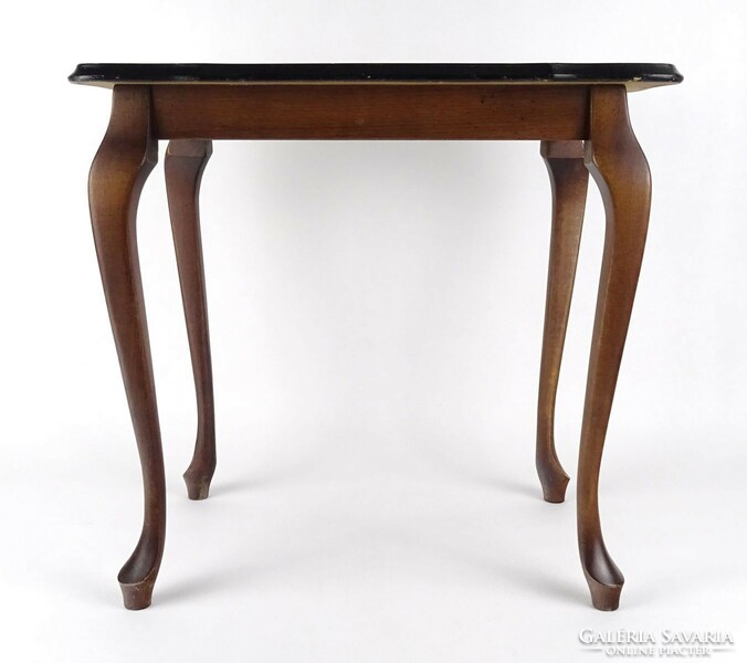 1R070 Kisméretű stilbútor neobarokk asztal lerakóasztal 39.5 cm