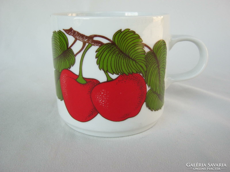 Alföldi porcelain cherry fruit mug
