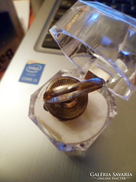 Régi ezüst gyűrű / türkiz