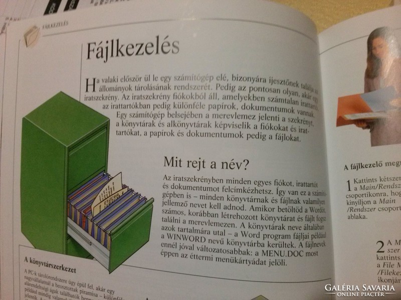 Retró számítógép tankönyvek: Word és Excel 1995 kezdő 