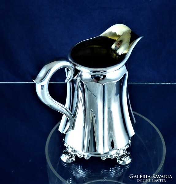 Stunning antique silver cream pourer, Sweden, Gothenburg, 1915!!!