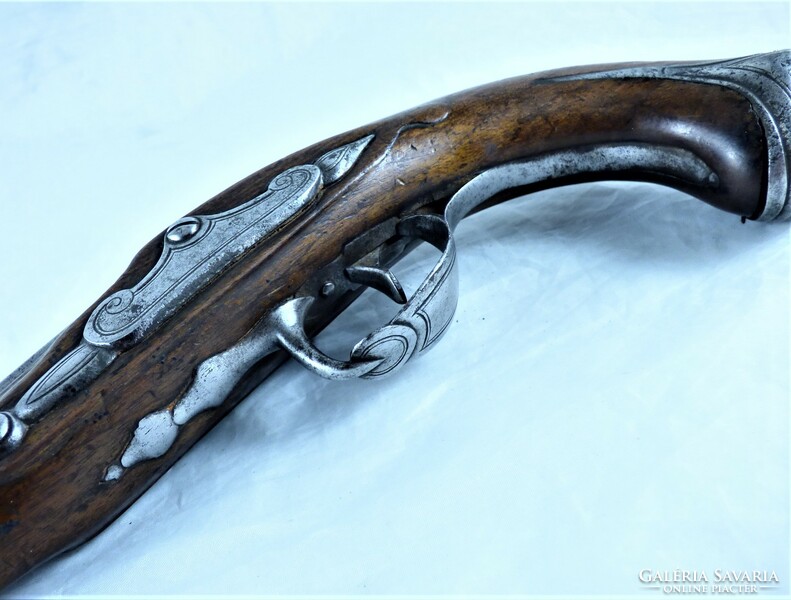 Gorgeous front-loading pistol, approx. 1760!