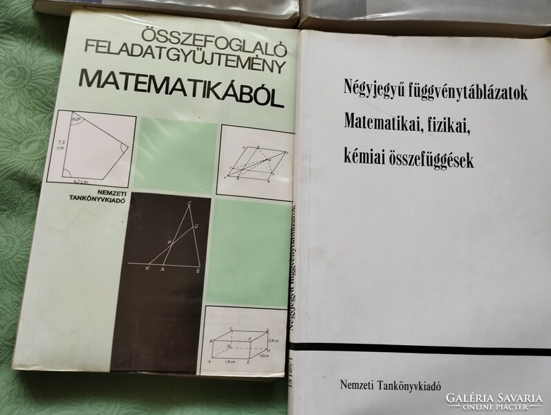 Matematika könyvek stb középiskolák