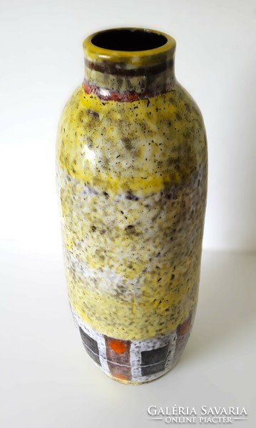 János Majoros /1928-2021/, modernist ceramic vase, 1960s