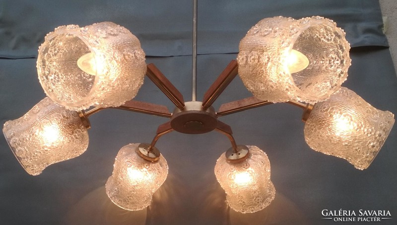 Skandinavien design vintage chandelier 1970