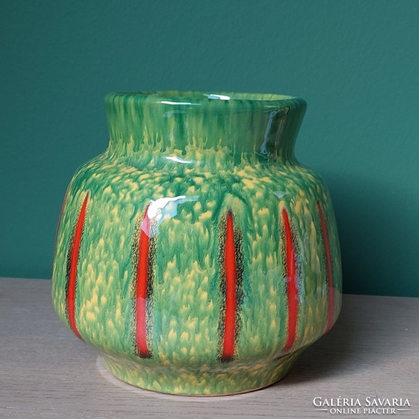 Péter Ferenc retro ceramic vase