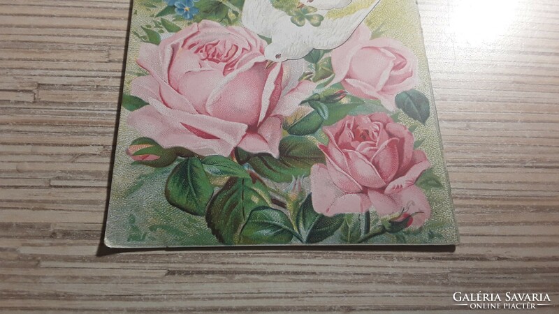 Antique greeting postcard.