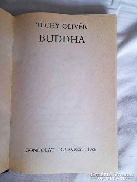 BUDDHA- Téchy Olivér könyve
