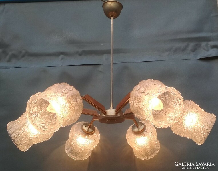 Skandinavien design vintage chandelier 1970