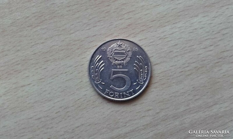 5 Forint 1989