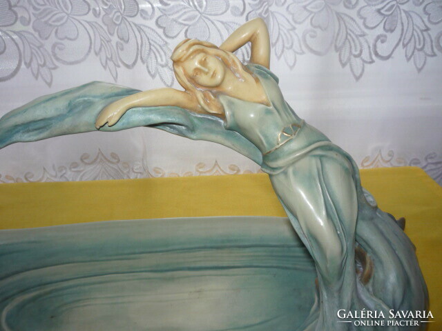Art Nouveau table with a female figure. 2403 13