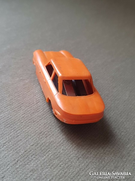 Retro small car matchbox with sharpener inside