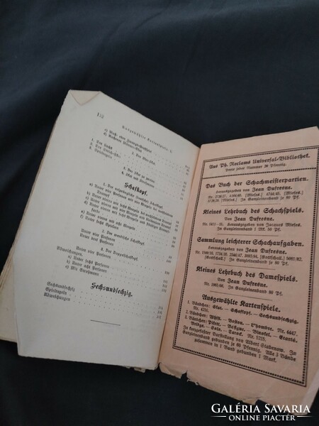 Kártyajátékok - antik könyvecske , német nyelvű -/ 1908