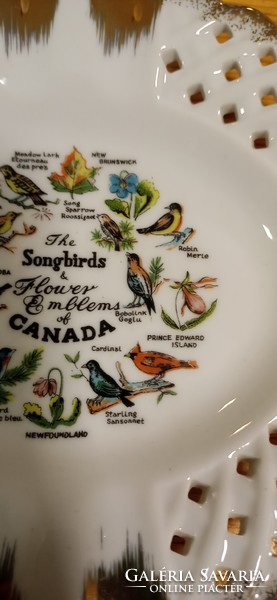 Decorative bowl, bird