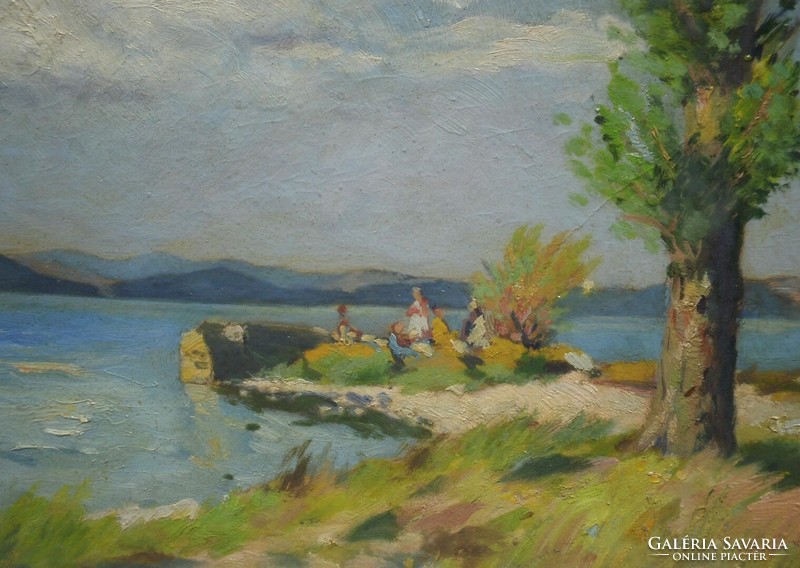 Gábor Kássa (1893-1961): on the Balaton coast in 1932