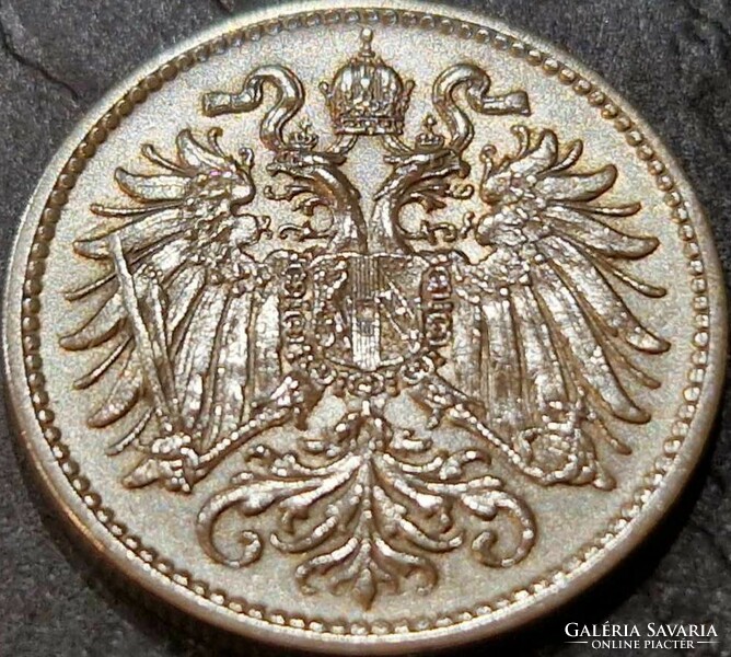 Austria 10 heller, 1915.