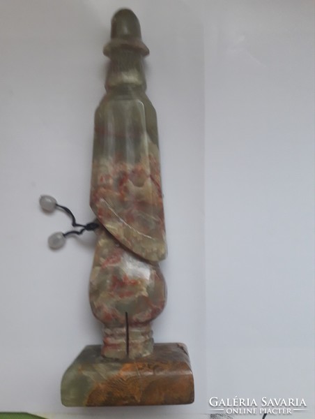 The monk - jade statue.