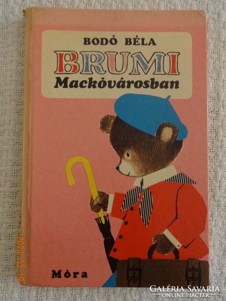 Bodó Béla: Brumi Mackóvárosban - Szávay Edit színes rajzaival (1979)