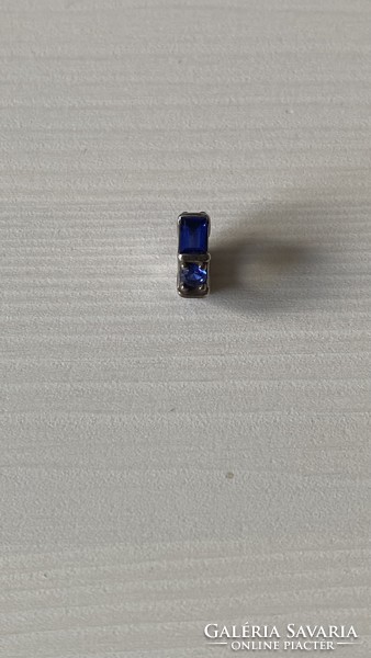 Pandora ice shard blue stone spacer