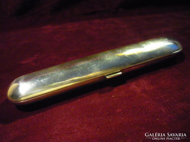 Antique silver cigar holder 2211 01