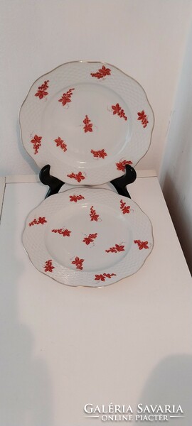 Herend plate 2 pcs + 2 pcs gift-from 1938