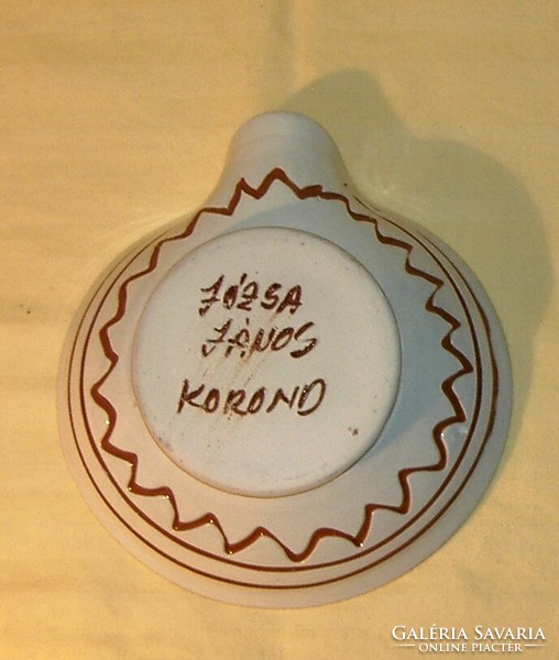 Józsa János Korond ceramicist, set of 3 pieces
