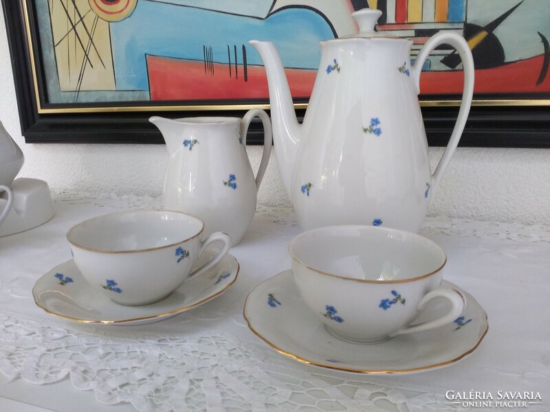 Czech porcelain coffee set