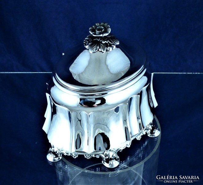 Dazzling, antique silver bonbonier, Sweden, Gothenburg, 1915!!!