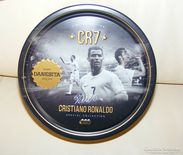 Cristiano Ronaldo metal box, gift box