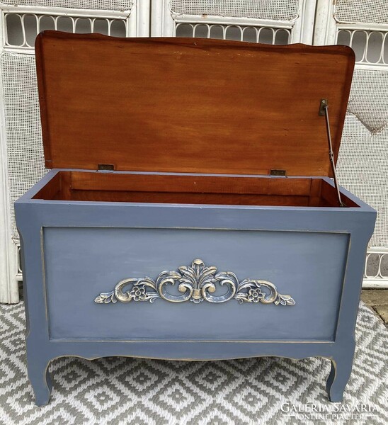 Neobarok, graceful, vintage chest, bench, seat with storage