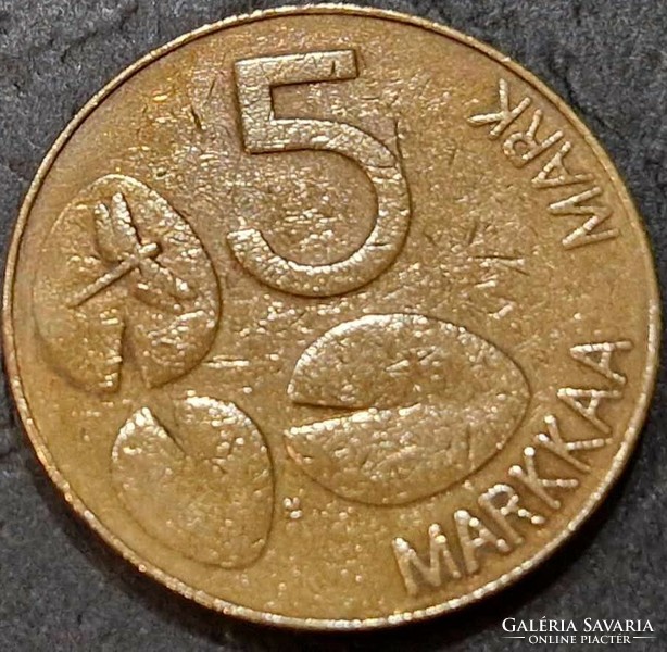 Finland 5 marks, 1993