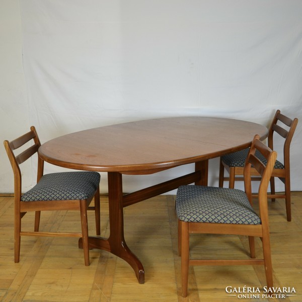 GPlan mid-century étkezőasztal századközepi asztal