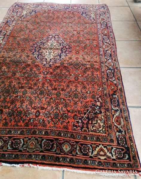 A particularly beautiful, double-knotted Bidjar rug