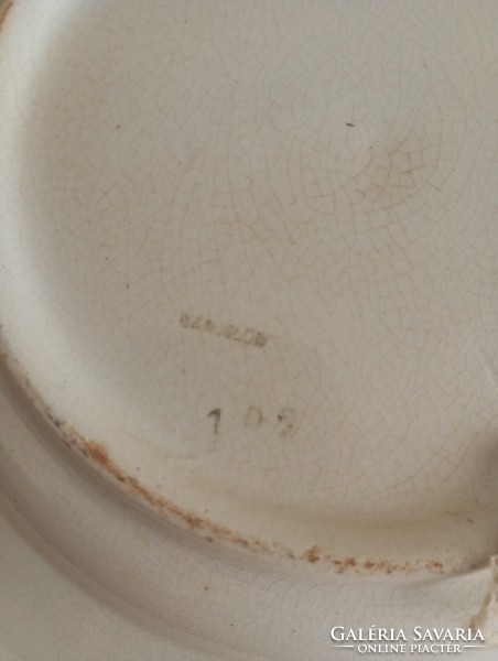Városlöd wall ceramic decorative plate