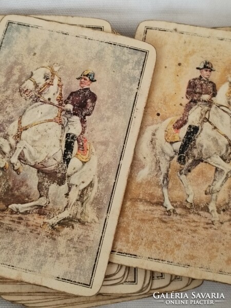 Antique card game - Napoleon/ French card