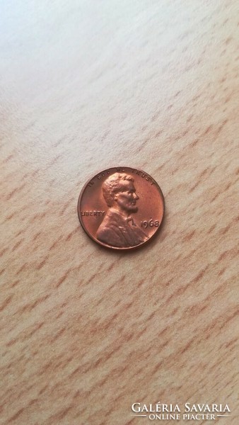 US 1 cent 1968