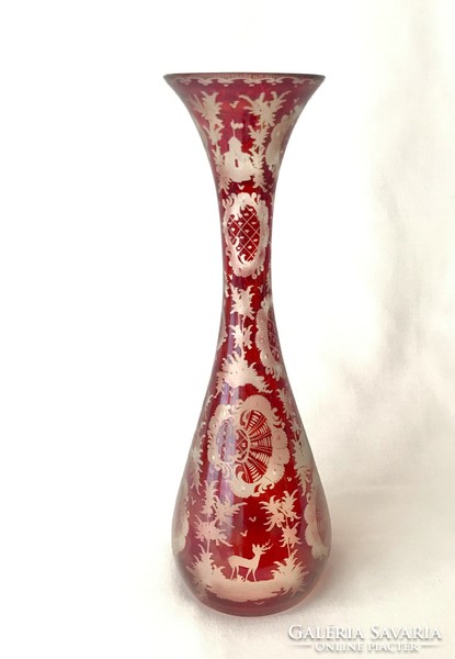 Flawless antique Egermann vase