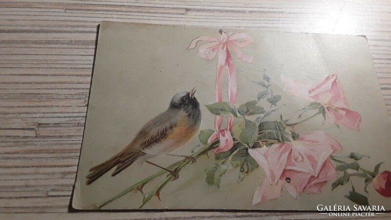 Antique greeting postcard.