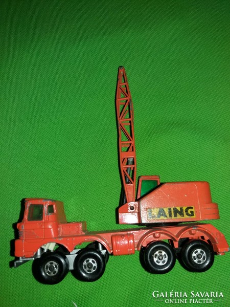 1971. Lesney matchbox superkings k-12 mobile crane crane car as pictured