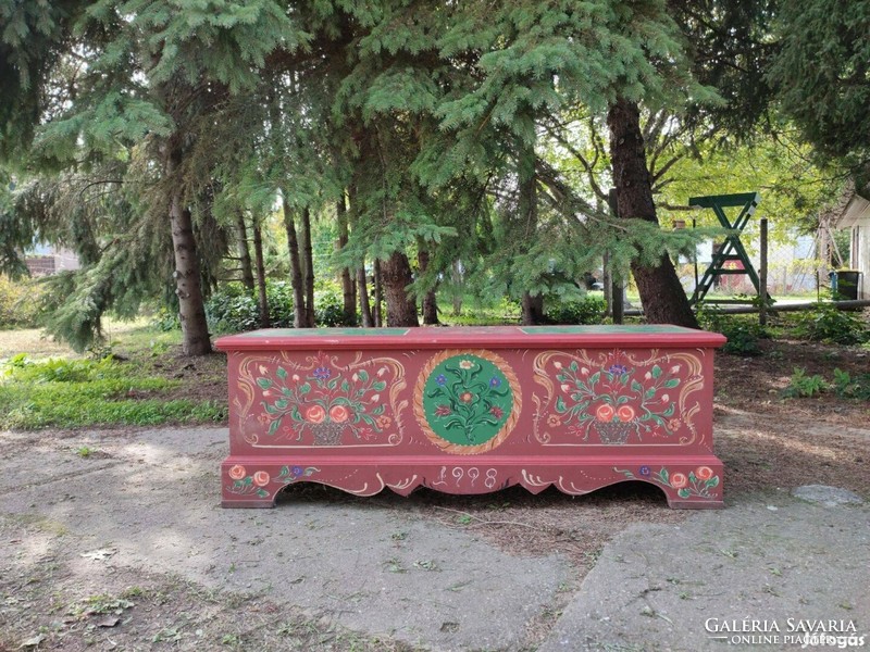 Original Torockó hand-painted complete room furniture for sale as a whole or in parts.