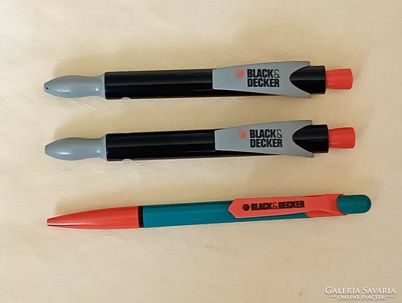 Ballpoint pen 026 ballpoint pen black & decker 3 pcs in one