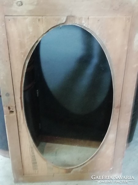 Old furniture door, mirror frame